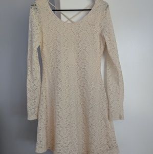 Off white lace dress